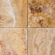Scabos Travertine Tumbled Tile 6"X6"