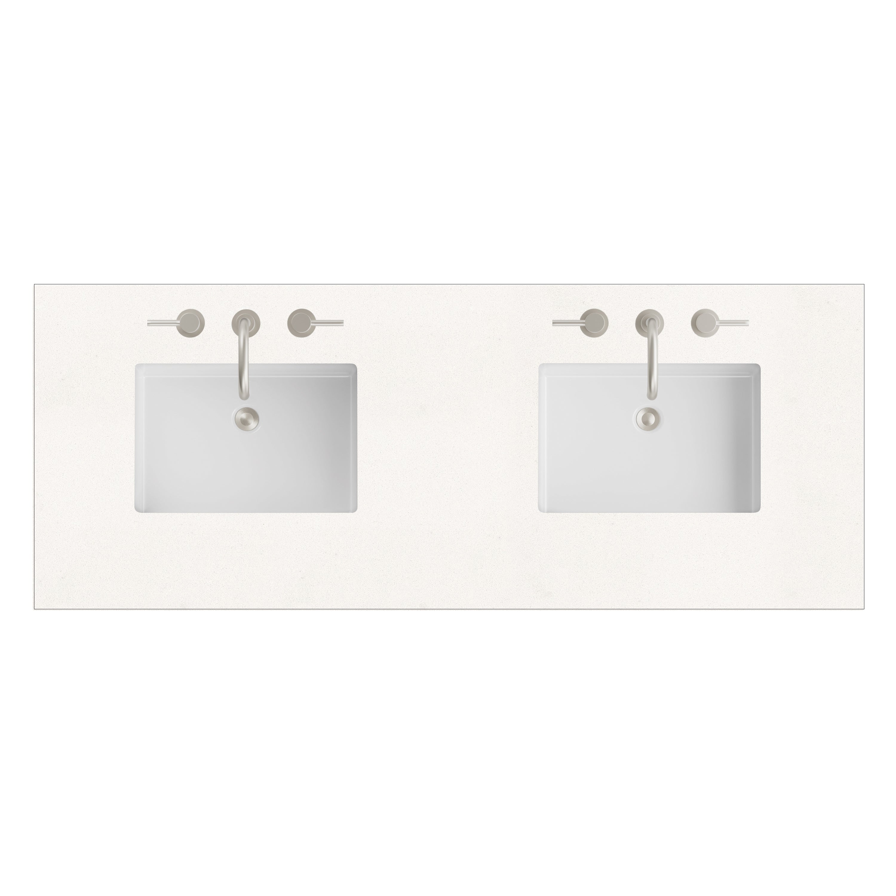 James Martin 60" Double Top with Sink, 3cm