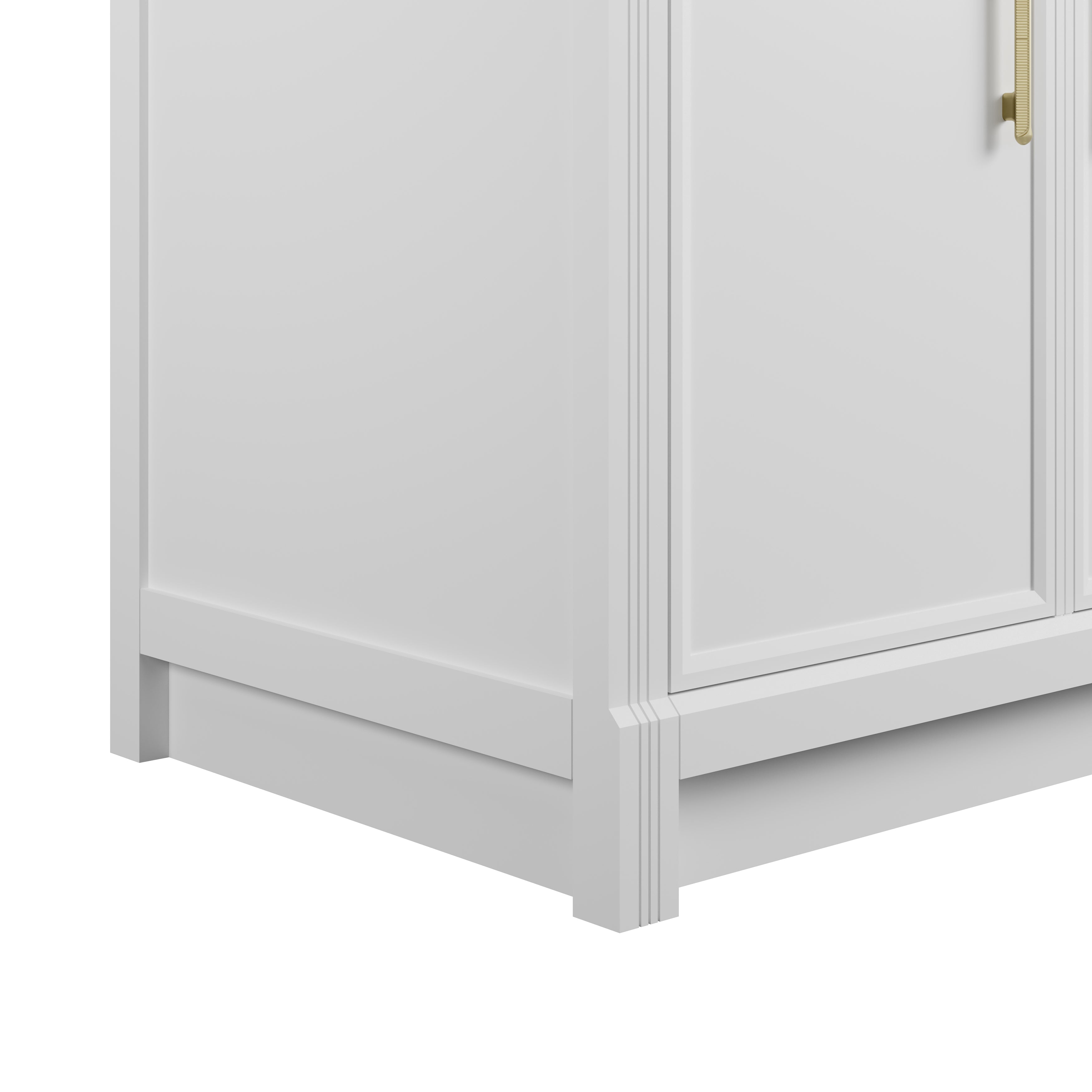 James Martin Bellshire 36" Single Vanity in Bright White with 3cm Countertop