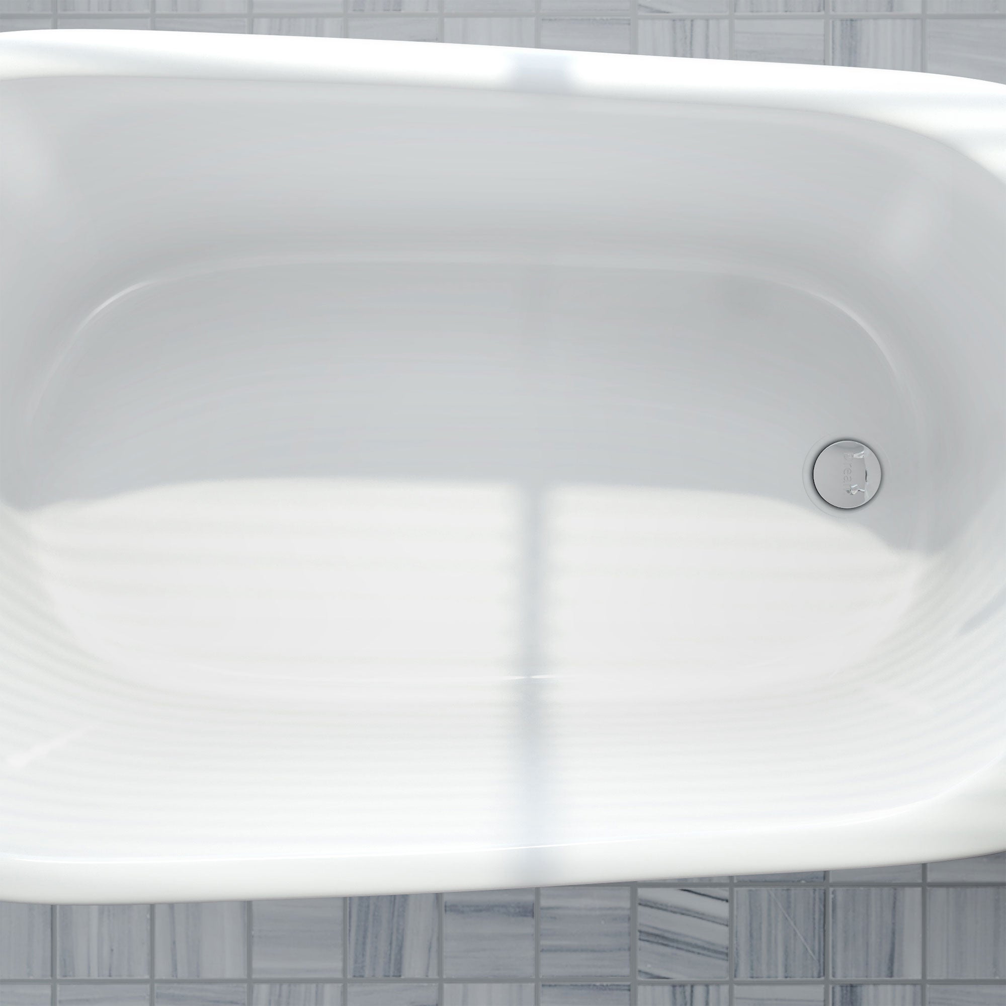 DreamLine Seneca 60 in. L x 25 in. H Bathtub
