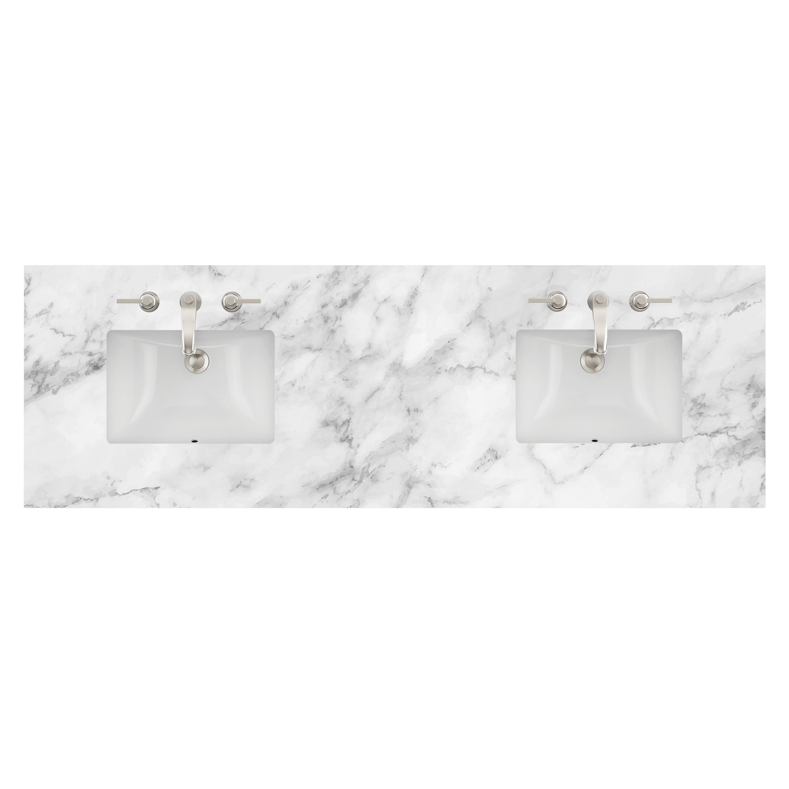 James Martin 72" Double Top with Sink, 3cm
