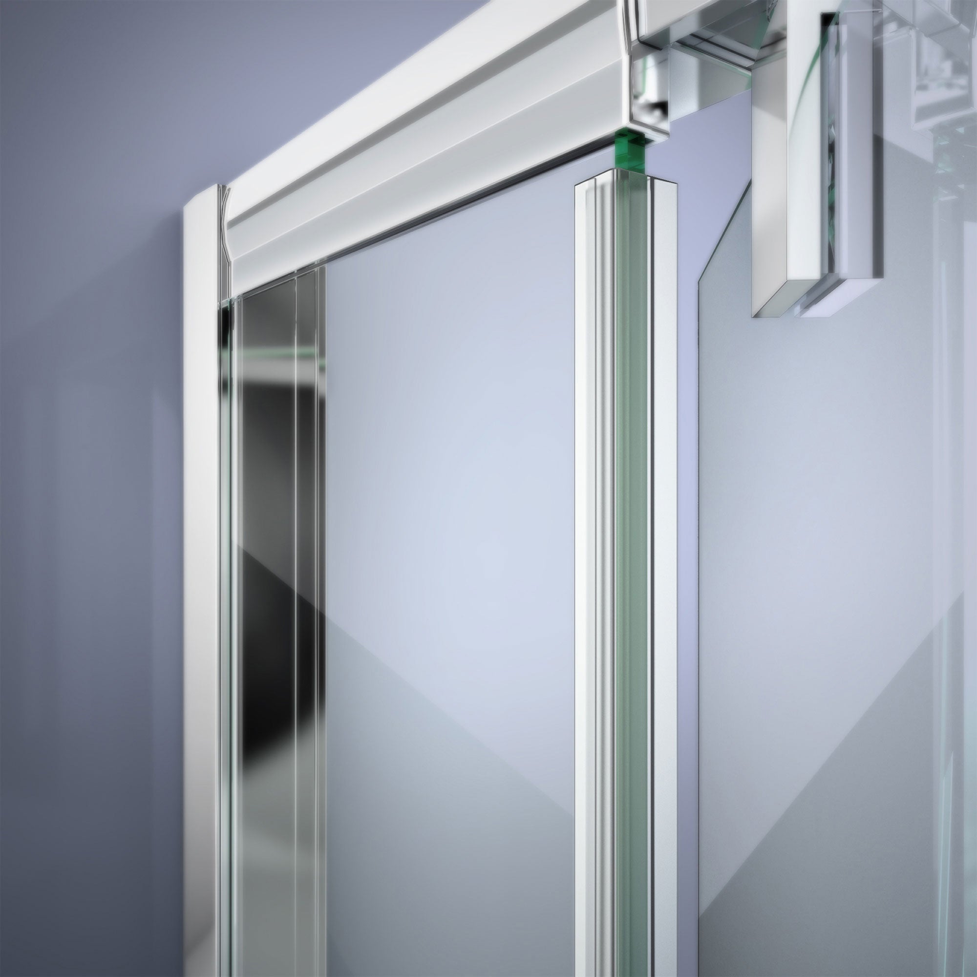 DreamLine 304C2-6, Clear Vinyl Seal with a Flexible Fin