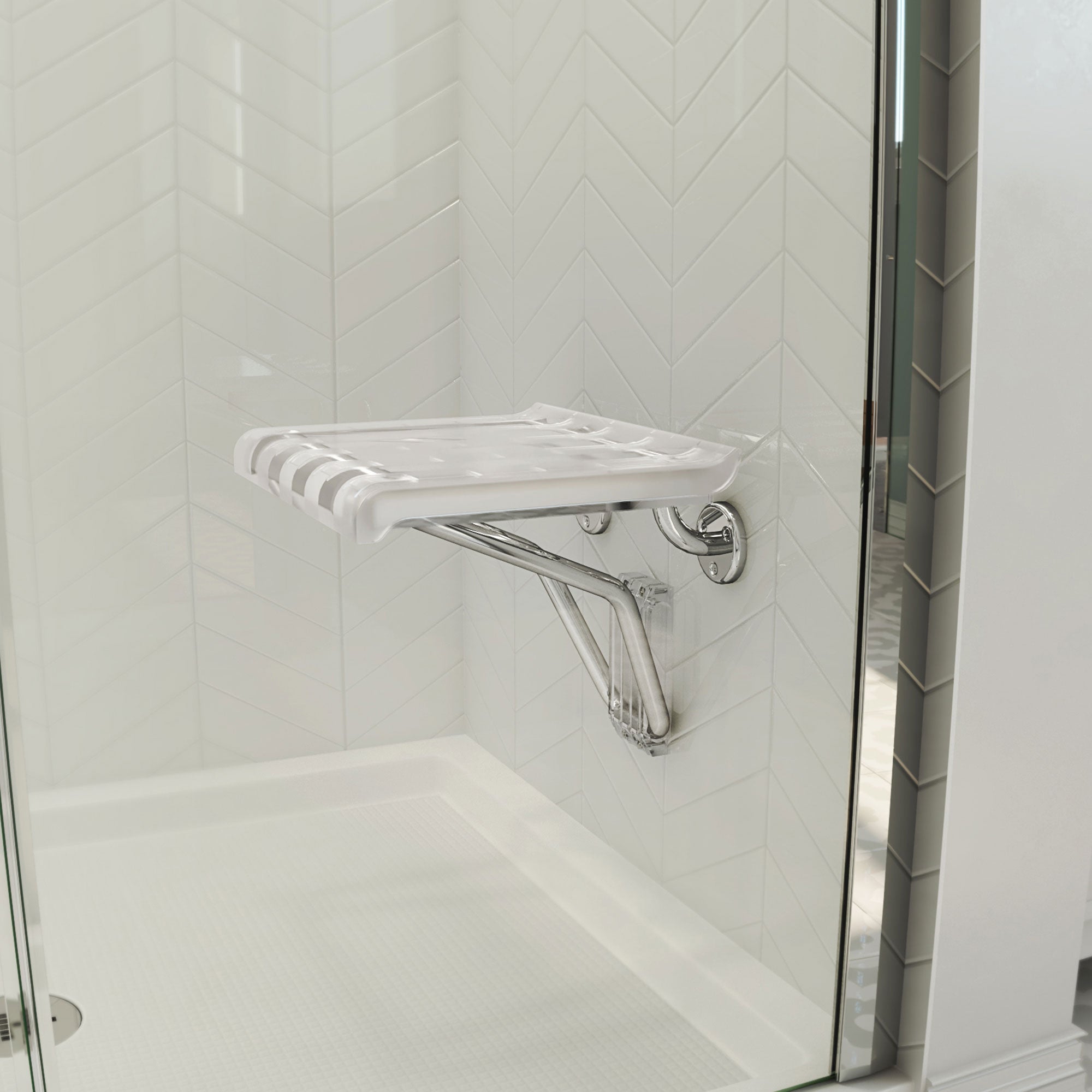 DreamLine Plastic 15" W Shower Seat