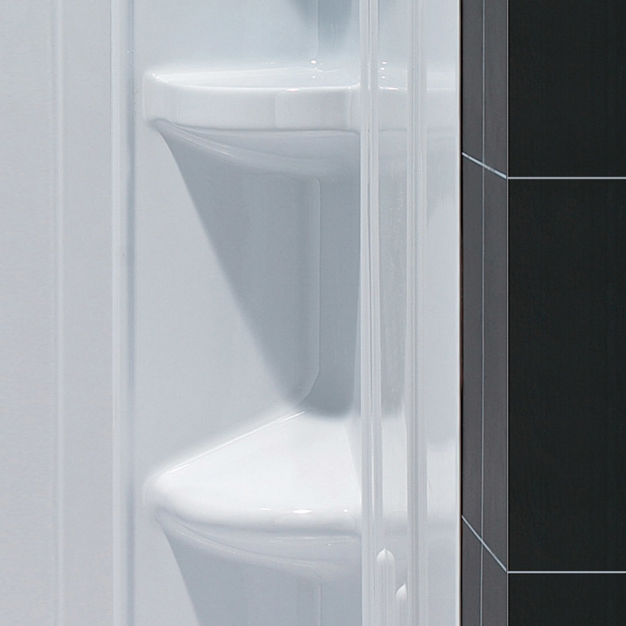 DreamLine QWALL-3 60" W Shower Base and Backwalls