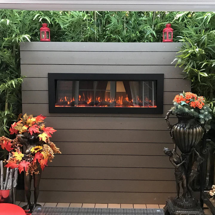 Touchstone Sideline® Outdoor/Indoor 50" Electric Fireplace (No Heat) – 80017