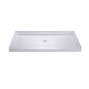 DreamLine SlimLine 32" D x 54" W Alcove Shower Base