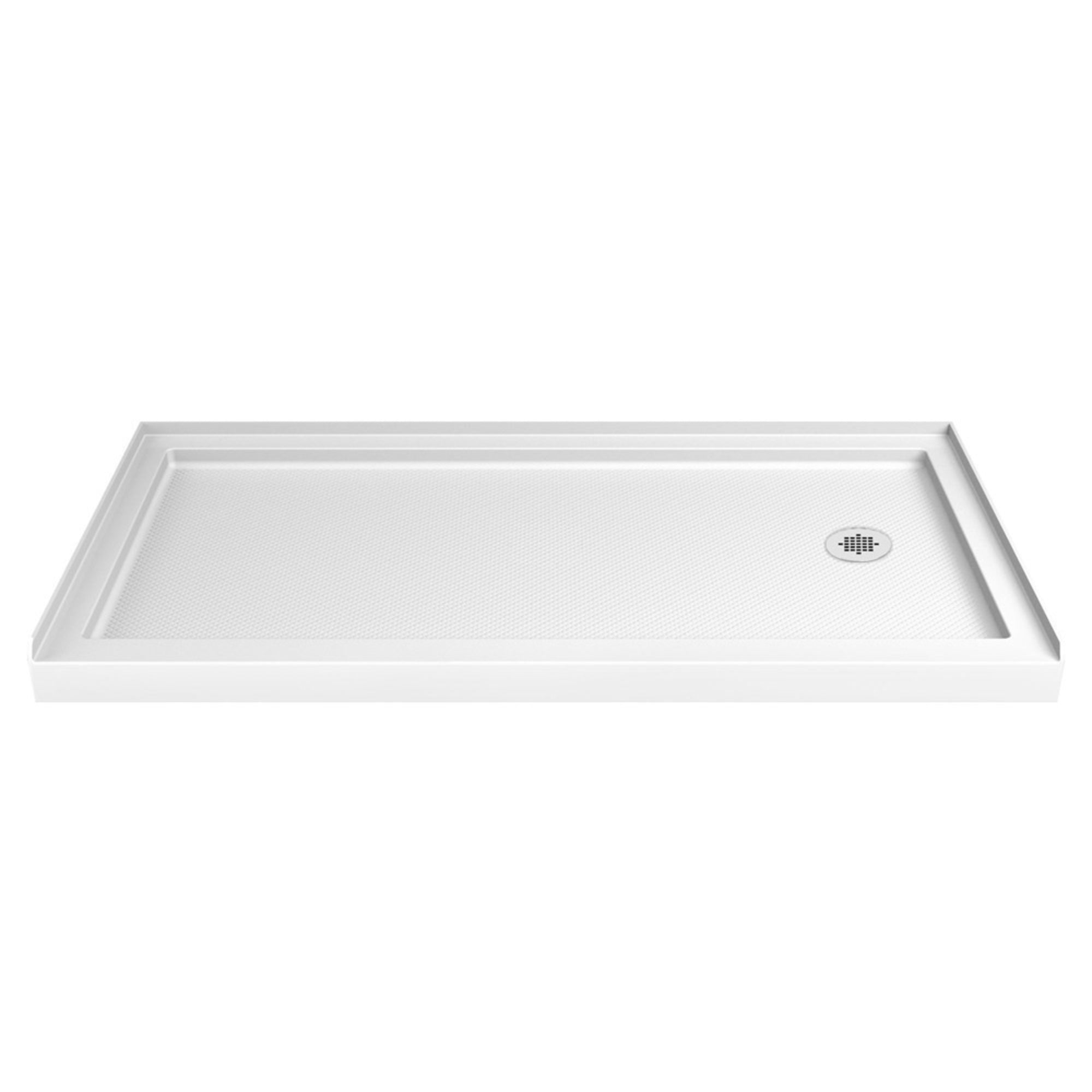 DreamLine QWALL-3 60" W Shower Base and Backwalls