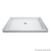 DreamLine SlimLine 34" D x 48" W Alcove Shower Base