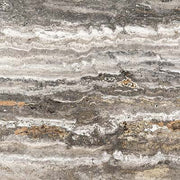 Silver Travertine Filled And Honed Tile 12"X12"