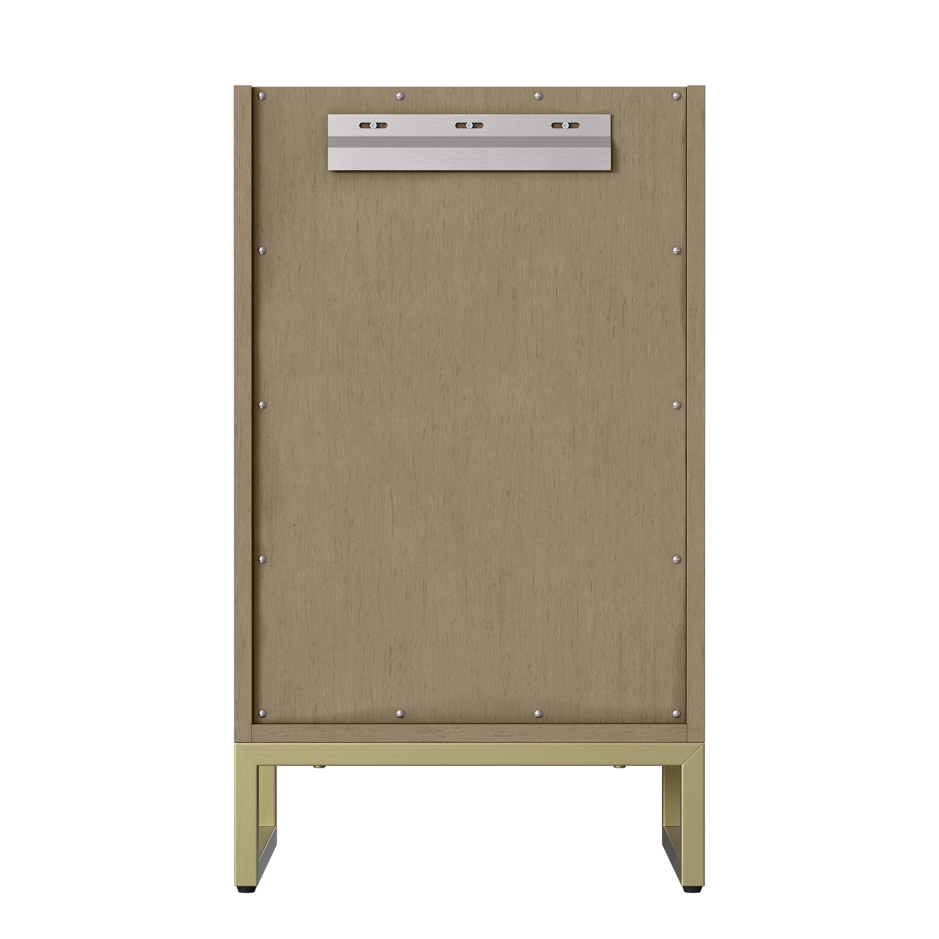 James Martin Chianti 20" Single Vanity in Glossy White with White Glossy Composite Stone Top