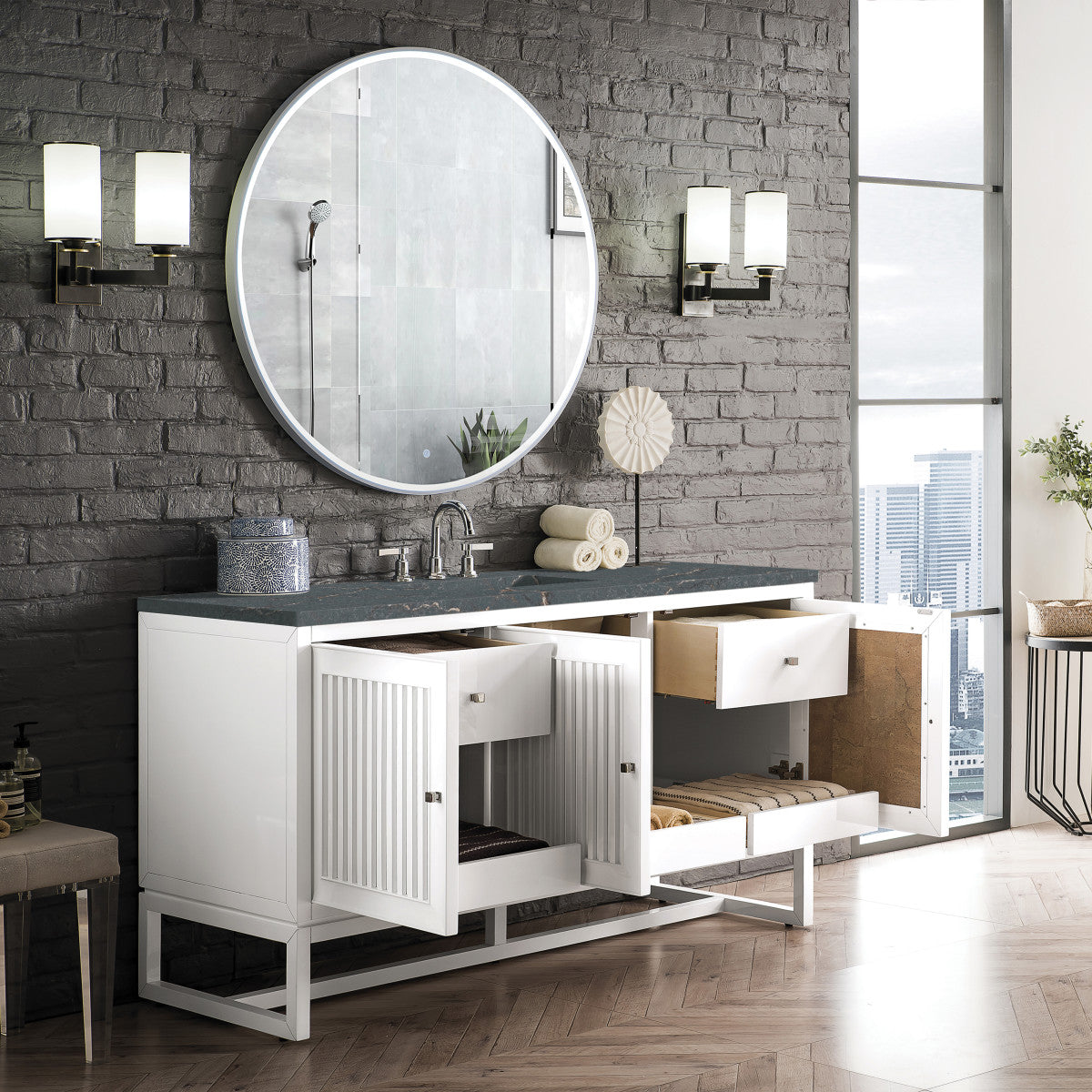 Athens 60" Single Vanity Cabinet