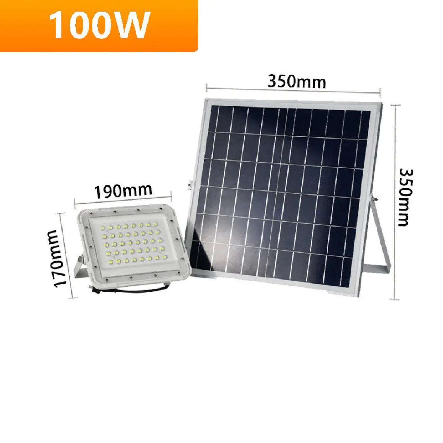 Solar Power LED Flood Lights - High Brightness & Waterproof Outdoor