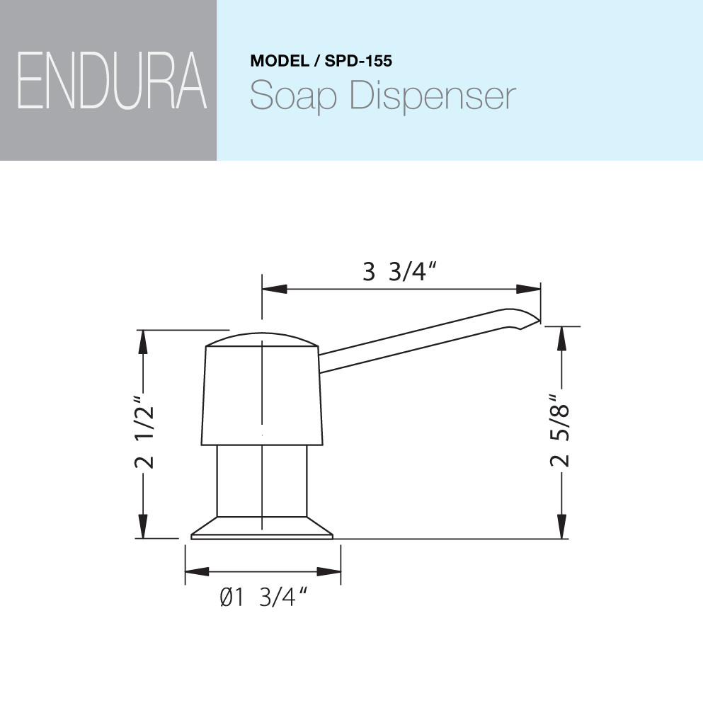 Endura Soap Dispenser