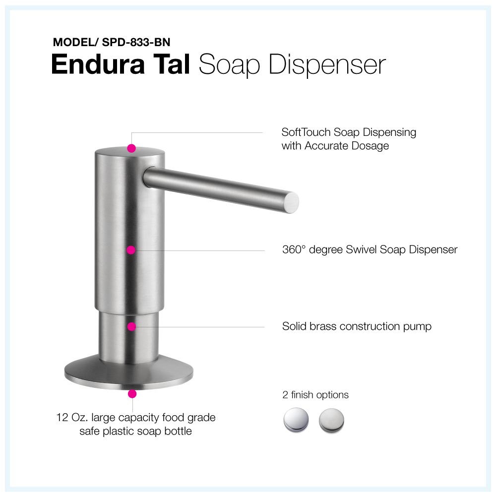 Endura Tall Soap Dispenser