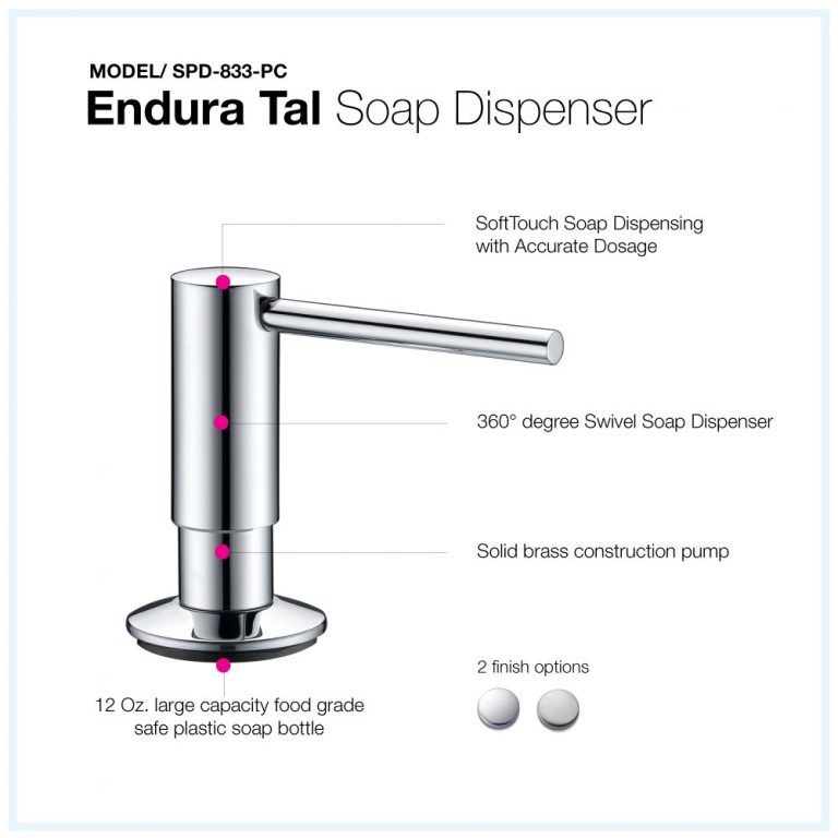 Endura Tall Soap Dispenser