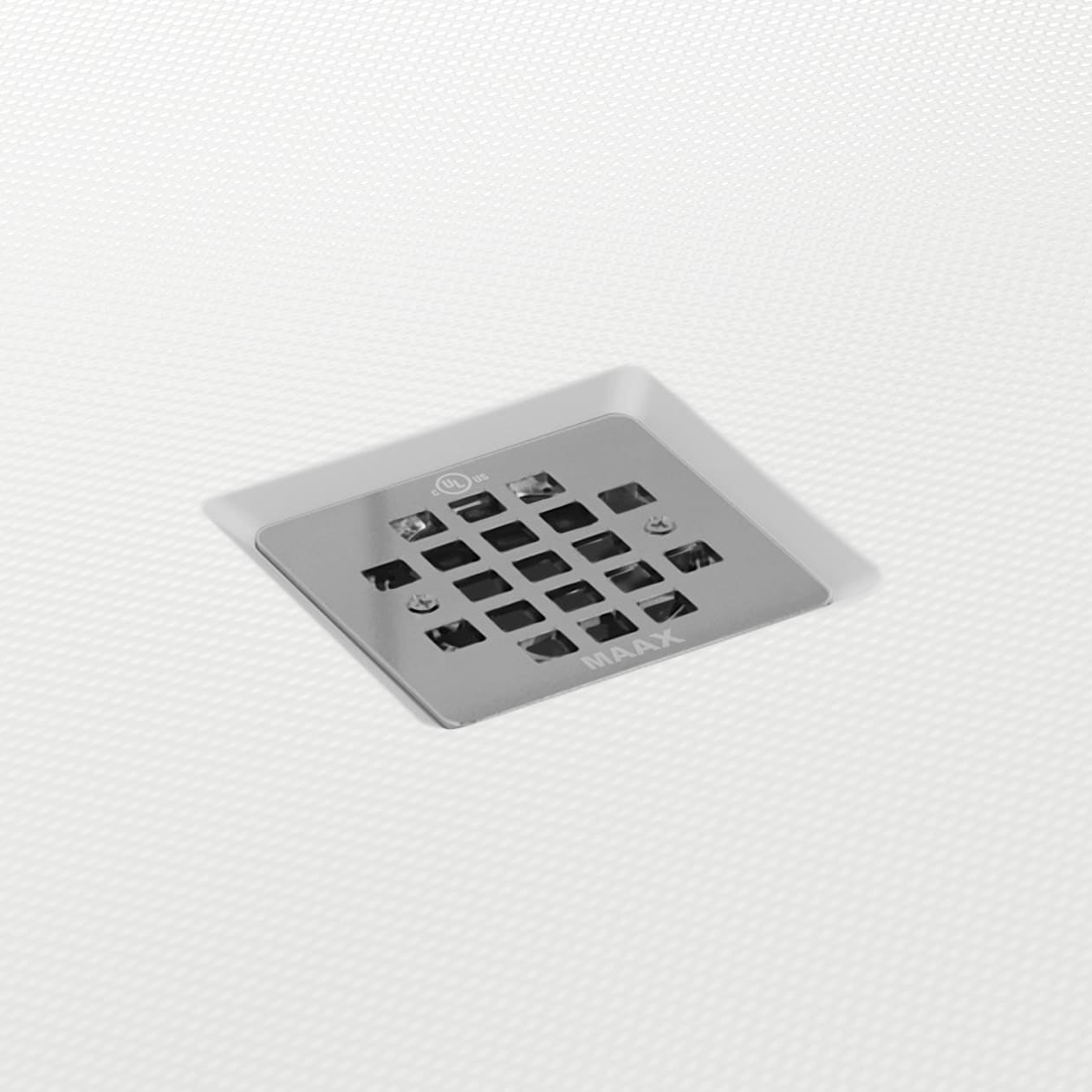 Maax B3X 6036 Acrylic Shower Base with Center Drain 420032