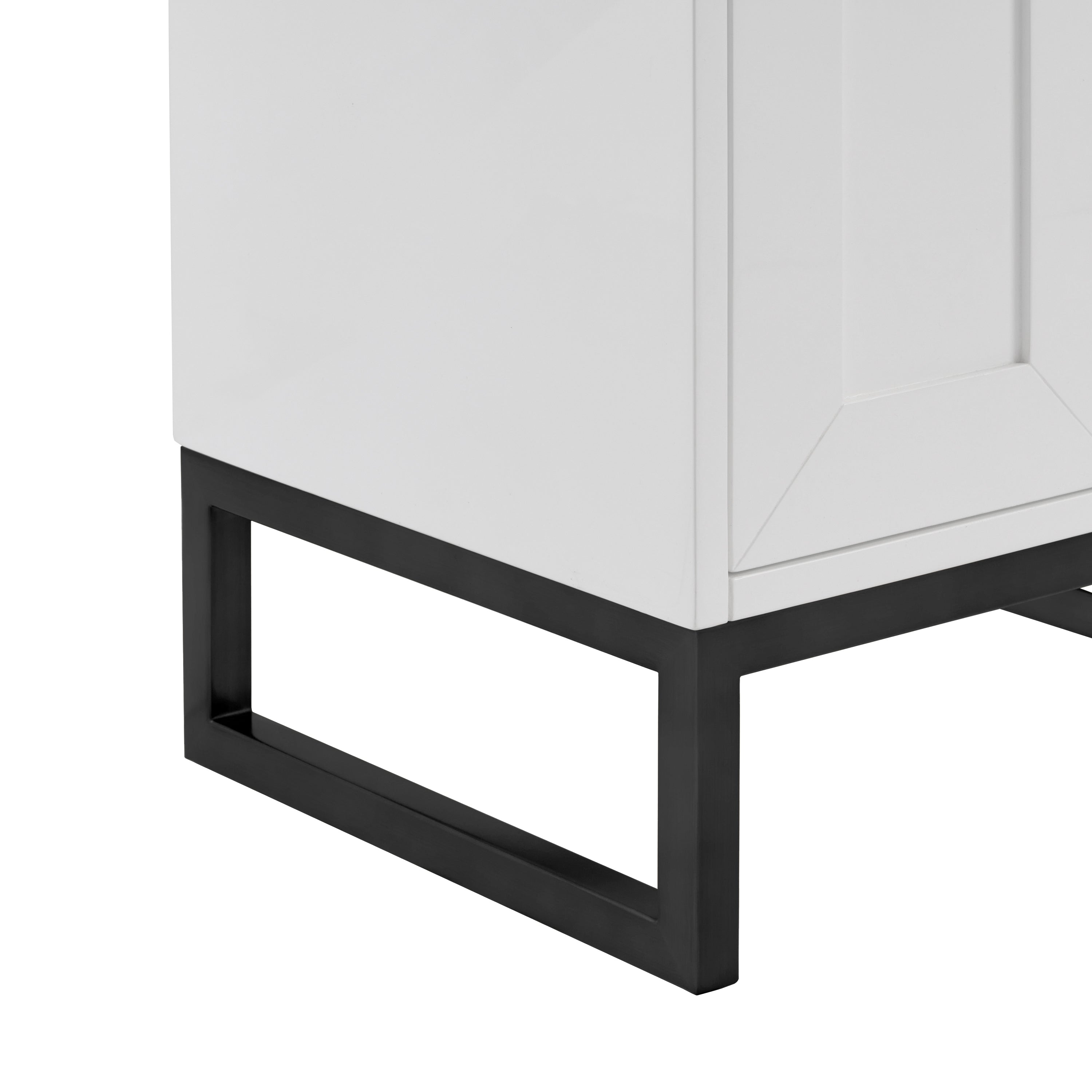 James Martin Chianti 20" Single Cabinet in Glossy White