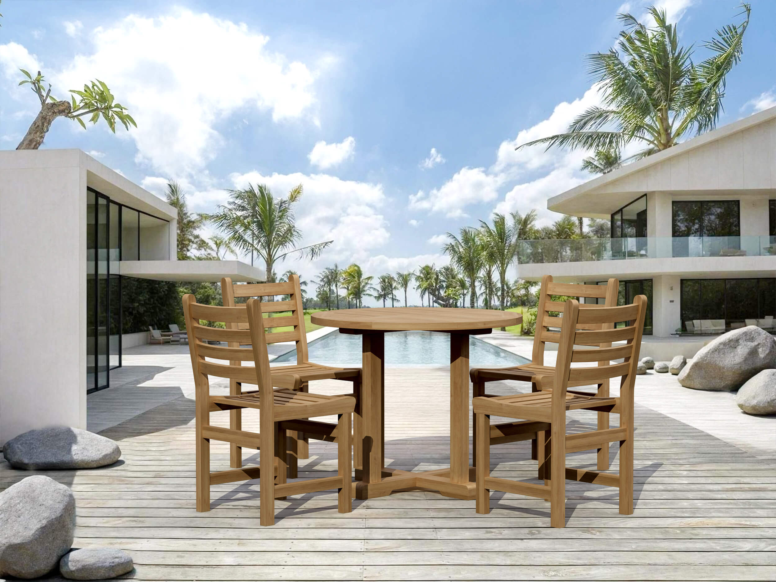 Montage Windham 5-Pc Dining Table Set