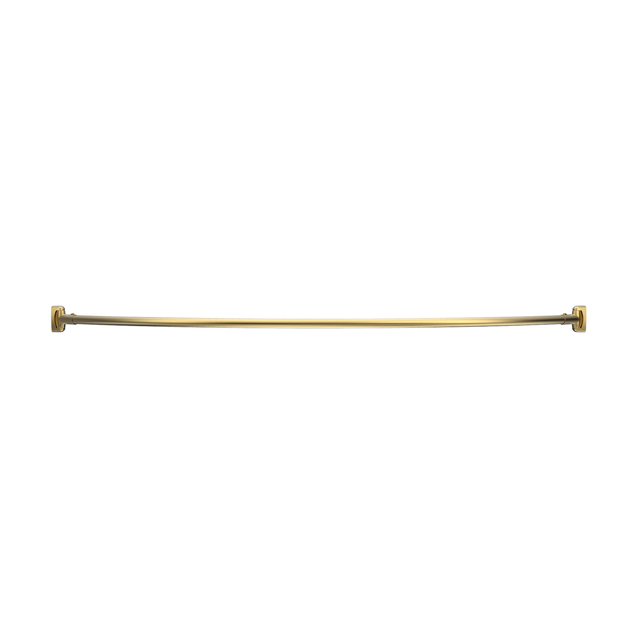 MAIDSTONE Single Curved Shower Curtain Rod