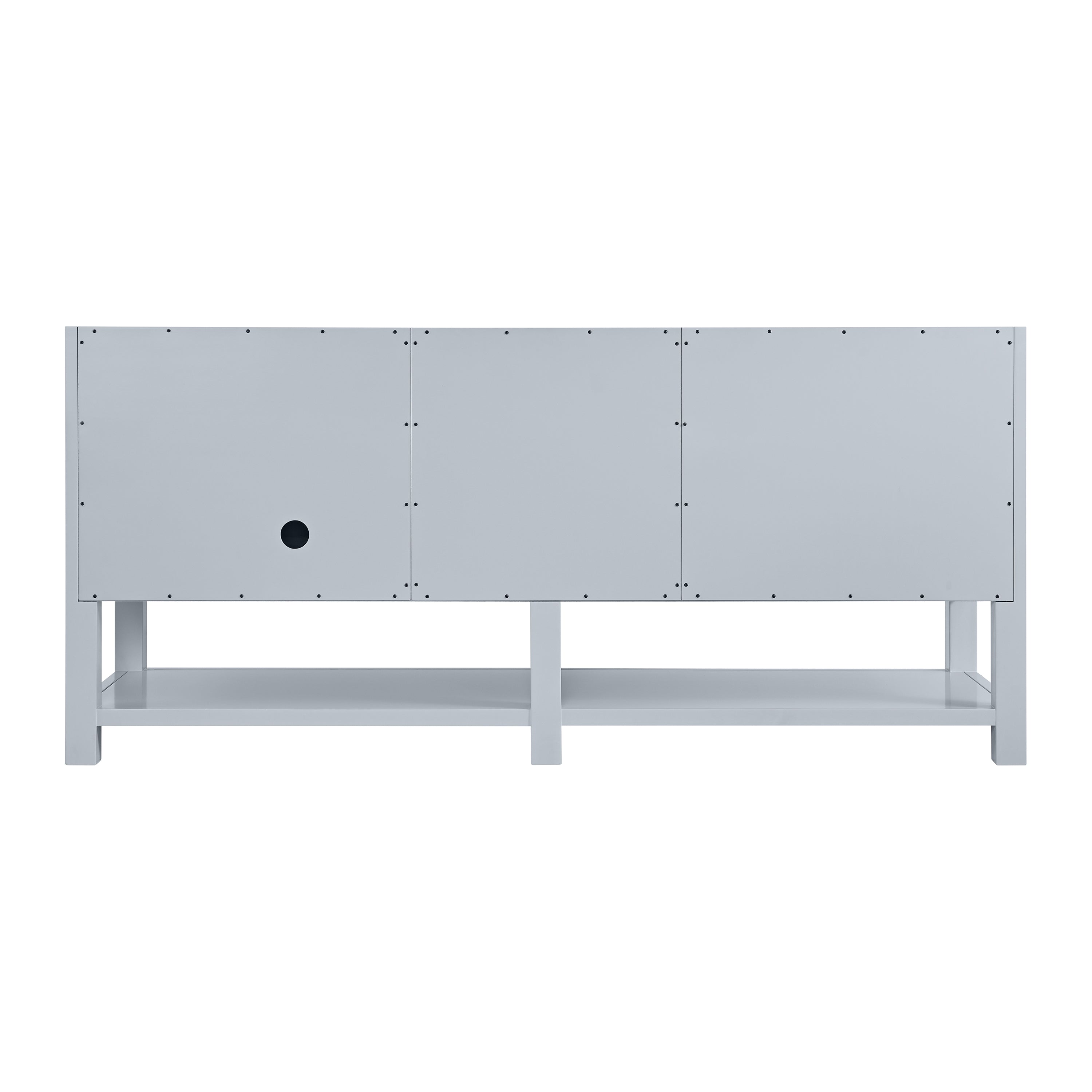 James Martin Breckenridge 72" Double Vanity in Serenity Blue with 3cm Countertop and FreePower Wireless Charger