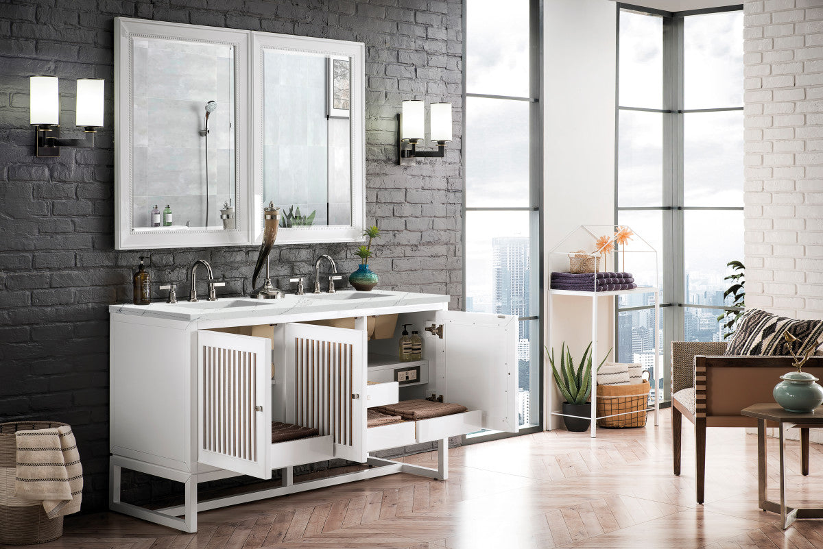 Athens 60" Double Vanity Cabinet