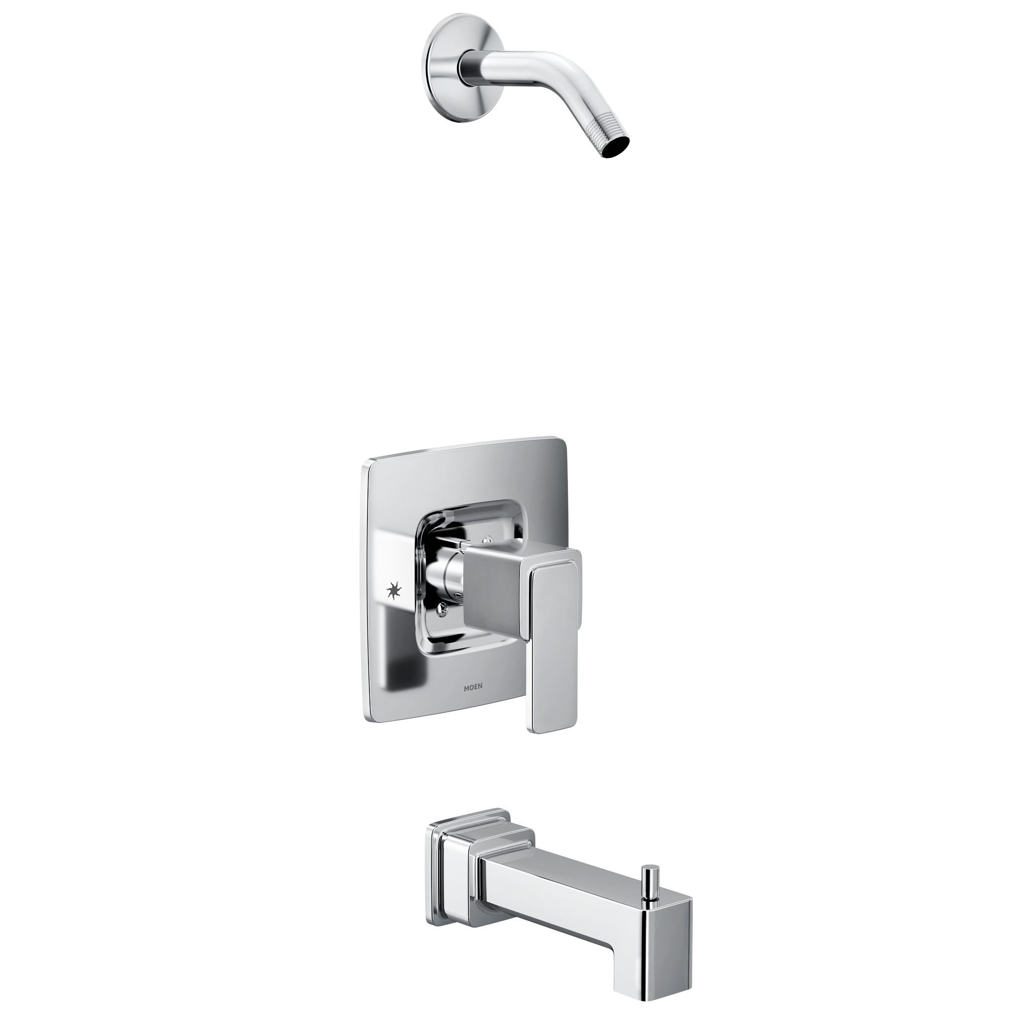 Moen T2583NH Iver Chrome Posi-Temp(R) tub/shower