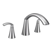 Glyde Two-Handle High Arc Roman Tub Faucet