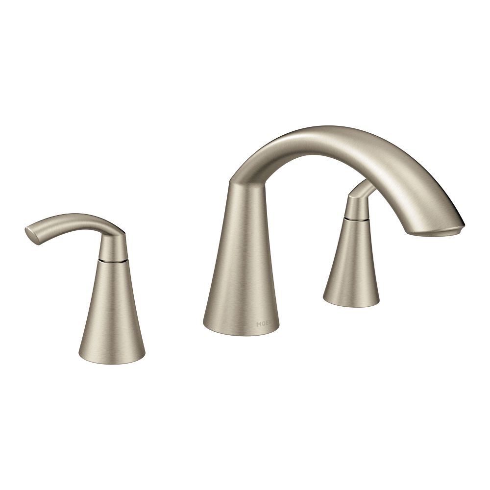 Glyde Two-Handle High Arc Roman Tub Faucet