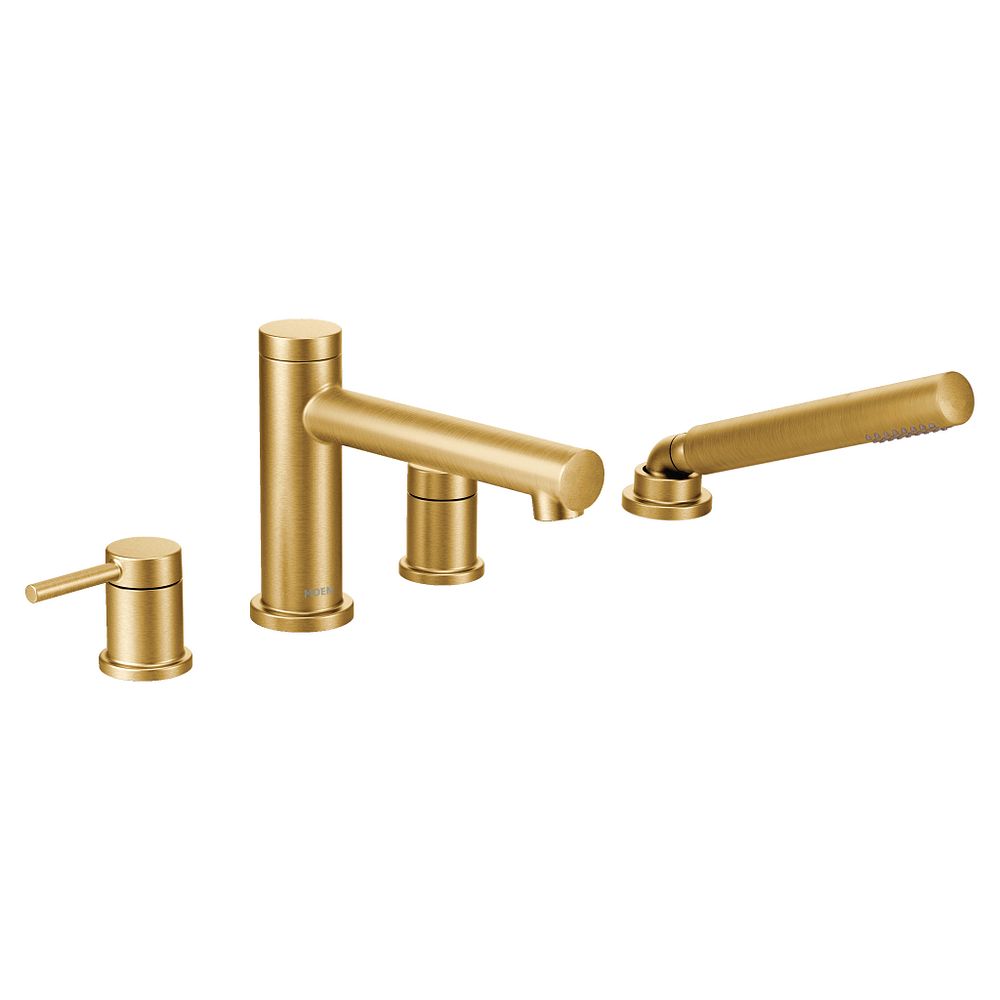 Align Two-Handle Diverter Roman Tub Faucet including Handheld Shower