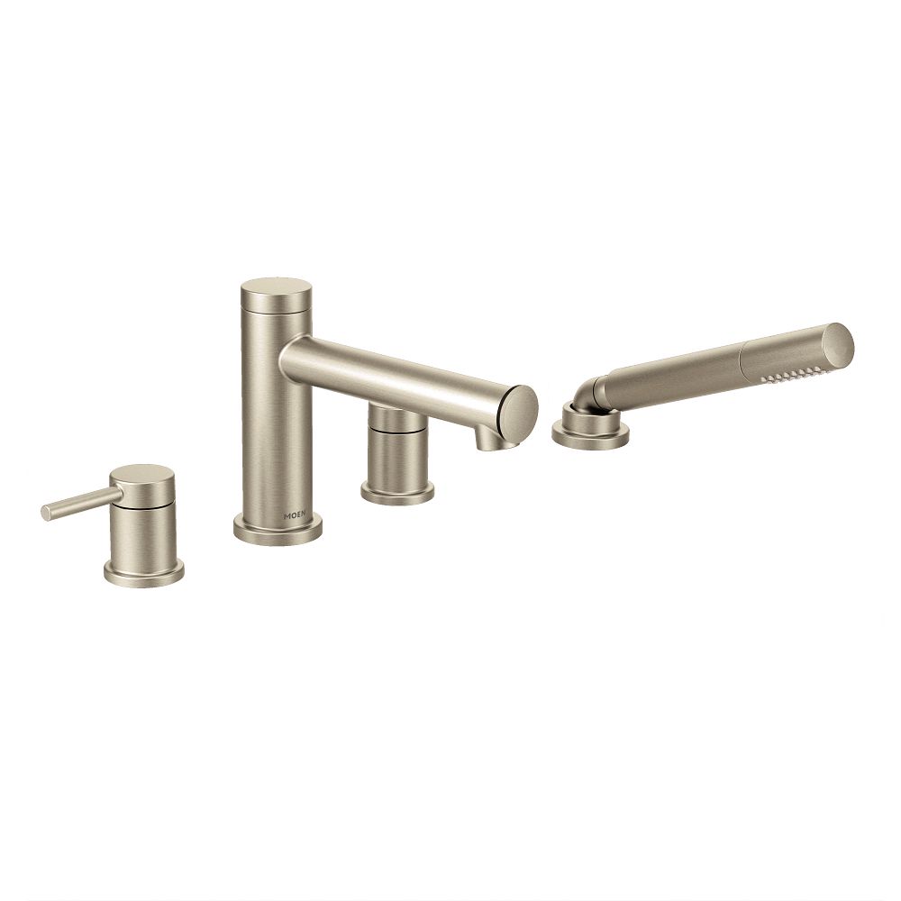 Align Two-Handle Diverter Roman Tub Faucet including Handheld Shower