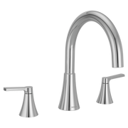 Moen T430 Jase Chrome two-handle non diverter roman tub faucet