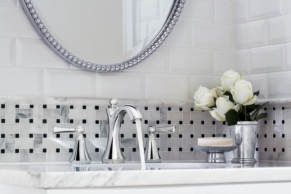 Wynford Two-Handle High Arc Bathroom Faucet