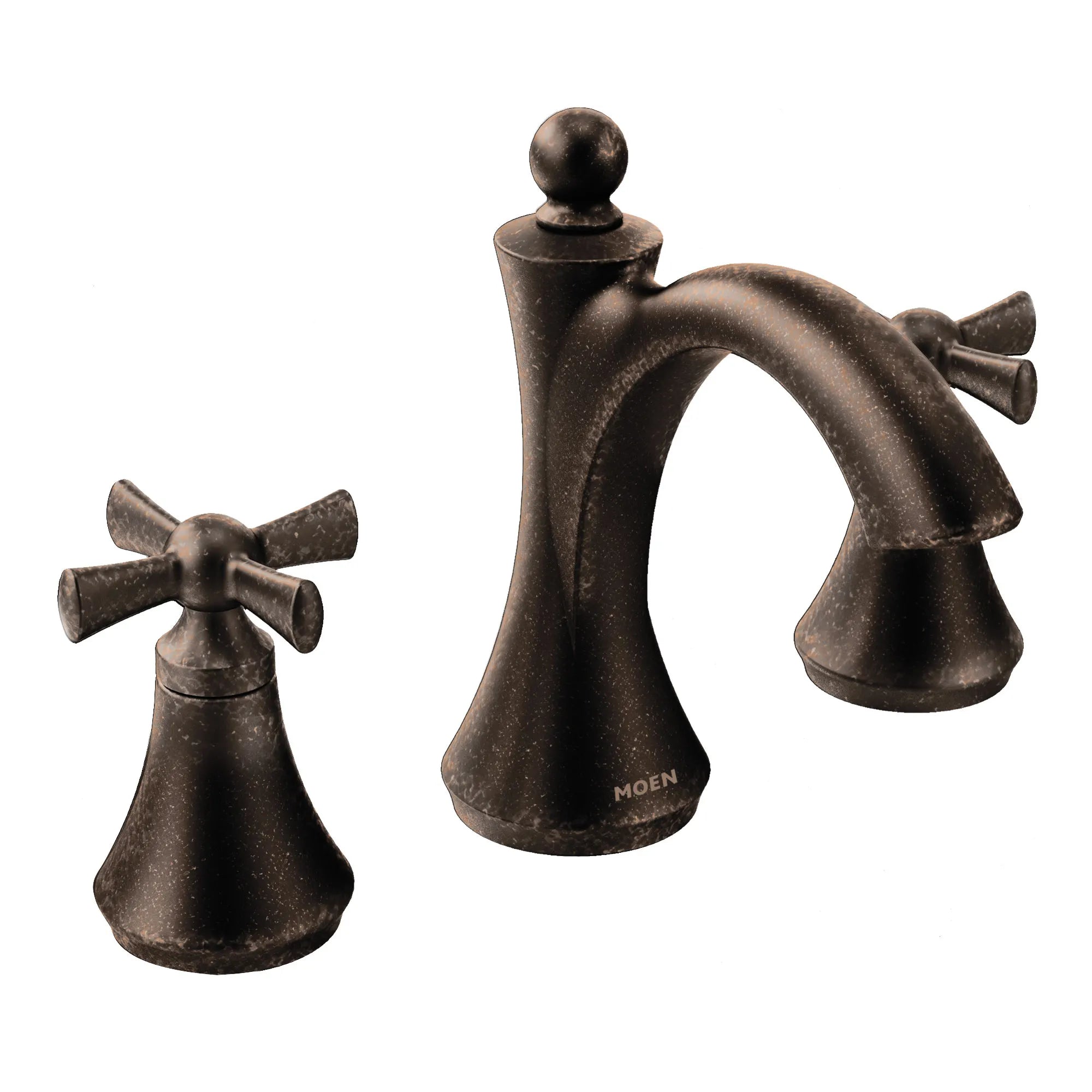 Moen Wynford TV4524 Two-Handle High Arc Bathroom Faucet – All Finishes