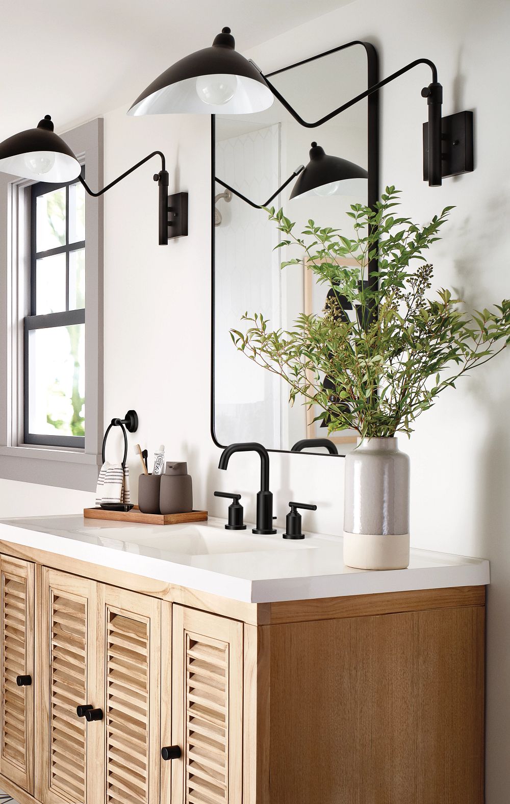 Gibson Two-Handle High Arc Bathroom Faucet
