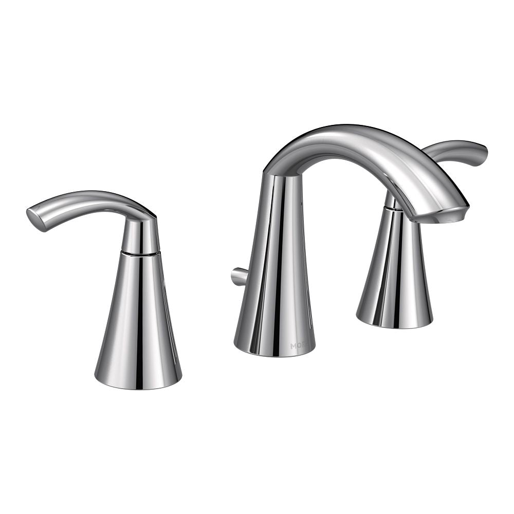 Glyde Two-Handle High Arc Bathroom Faucet