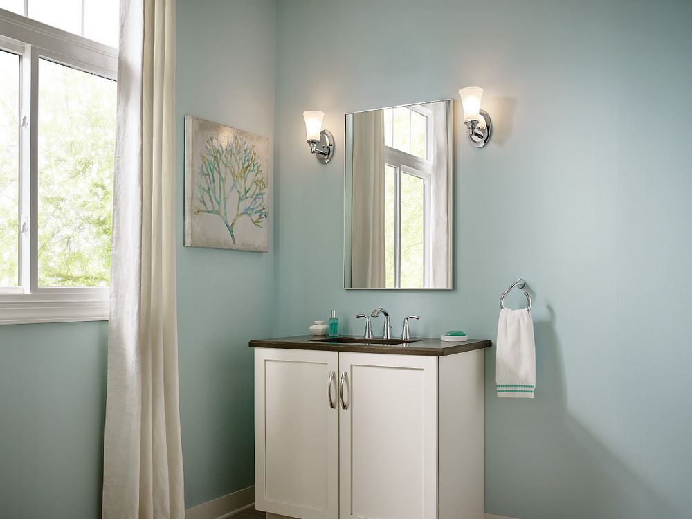 Glyde Two-Handle High Arc Bathroom Faucet