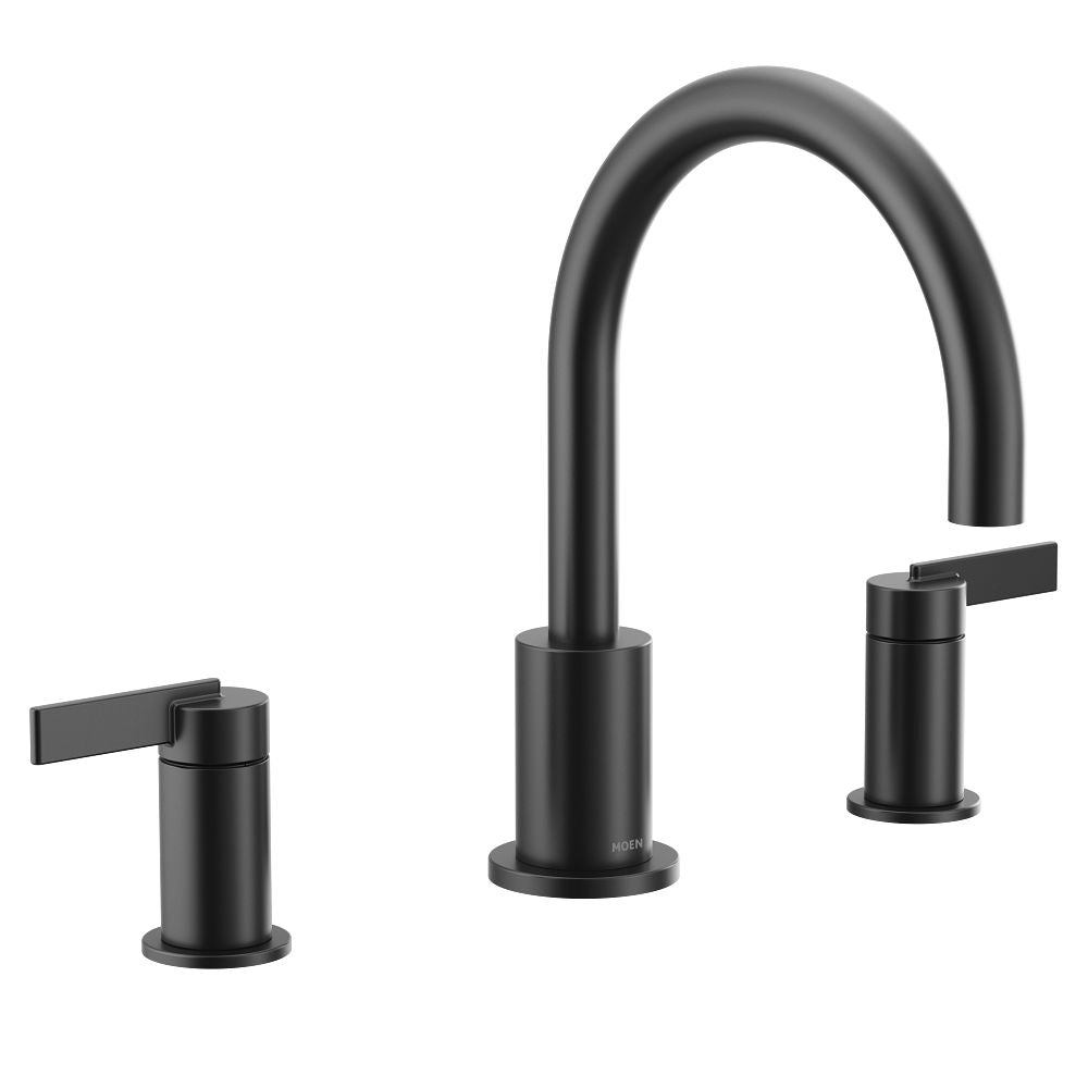 Cia two-handle non diverter roman tub faucet