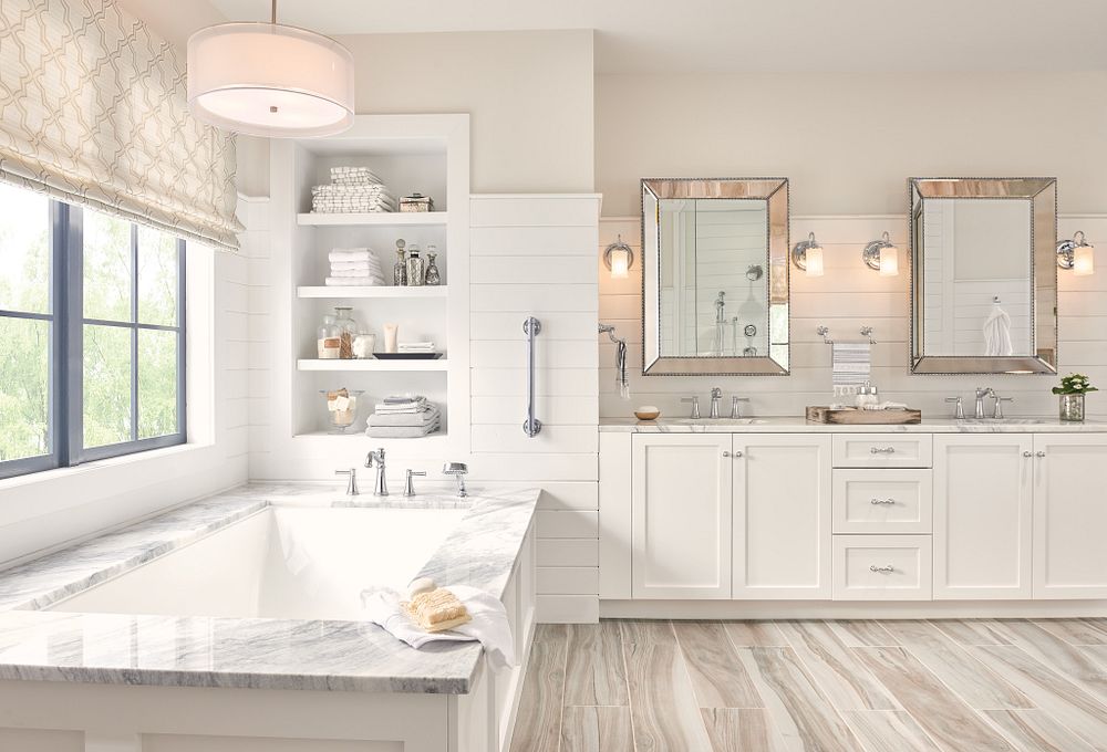 Belfield Two-Handle Non-Diverter Roman Tub Faucet