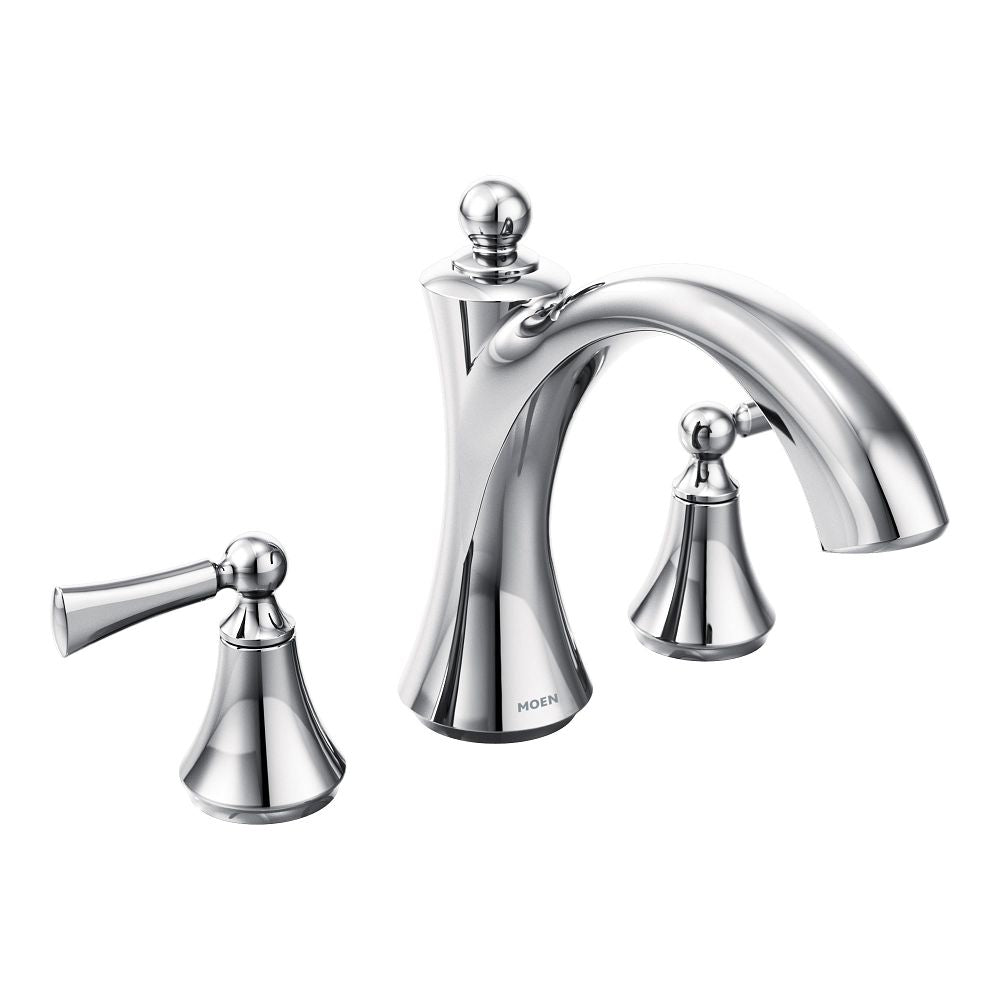 Wynford Two-Handle Non-Diverter Roman Tub Faucet