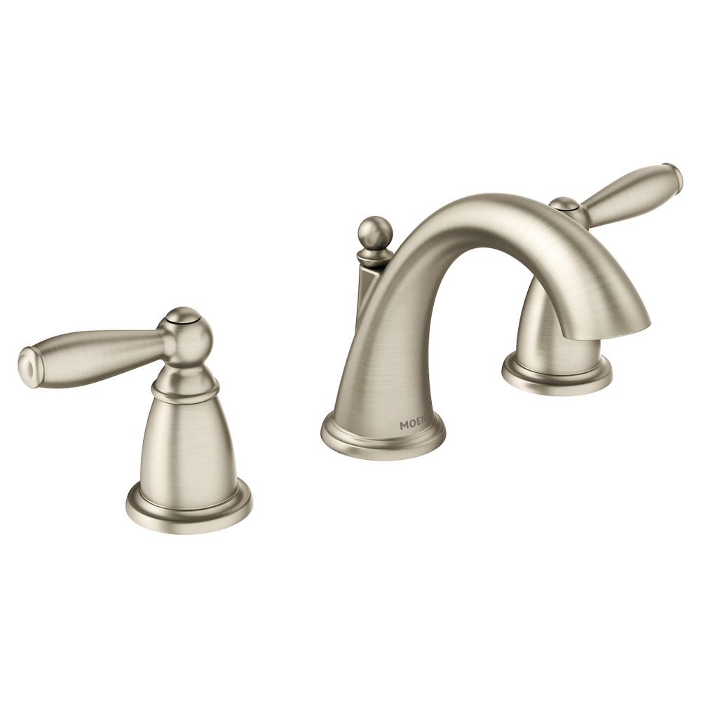 Brantford two-handle high arc bathroom faucet