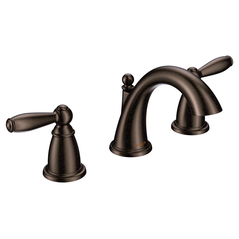 Brantford two-handle high arc bathroom faucet