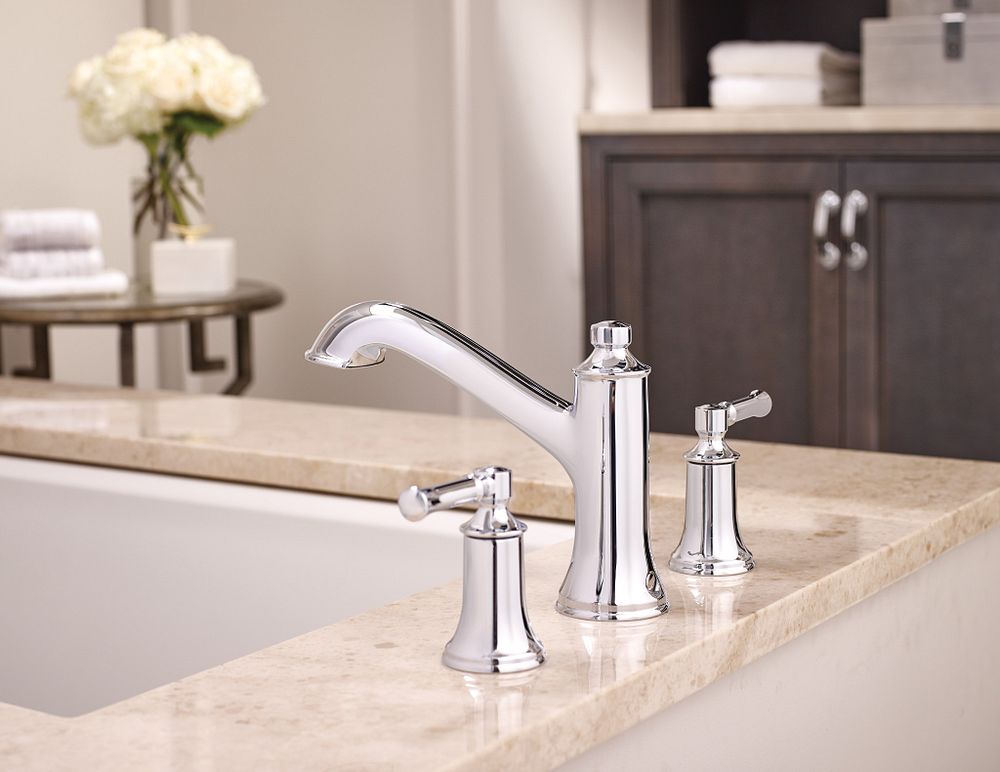 Dartmoor Two-Handle High Arc Roman Tub Faucet