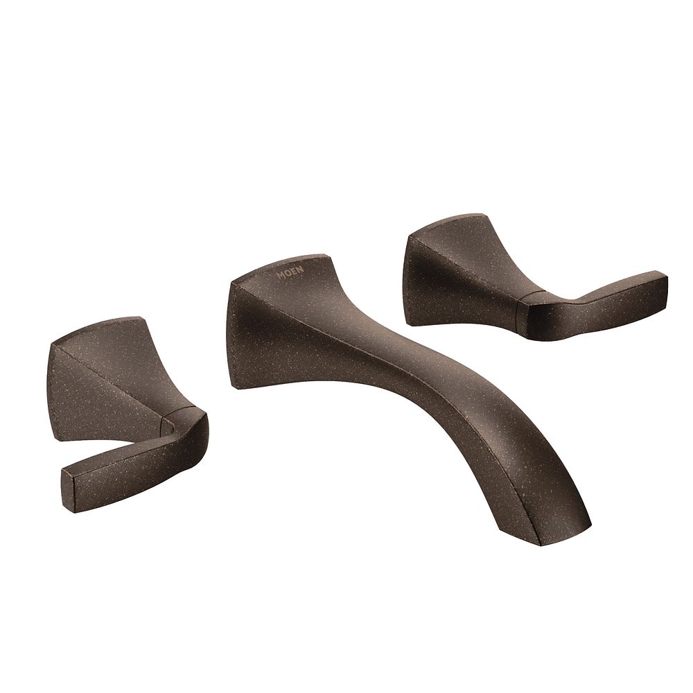 Voss Two-Handle Wall Mount Bathroom Faucet