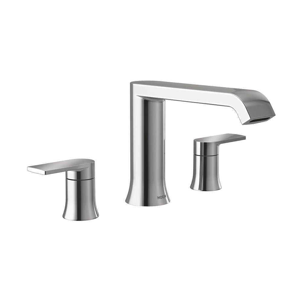 Genta LX Two-Handle Low Arc Roman Tub Faucet