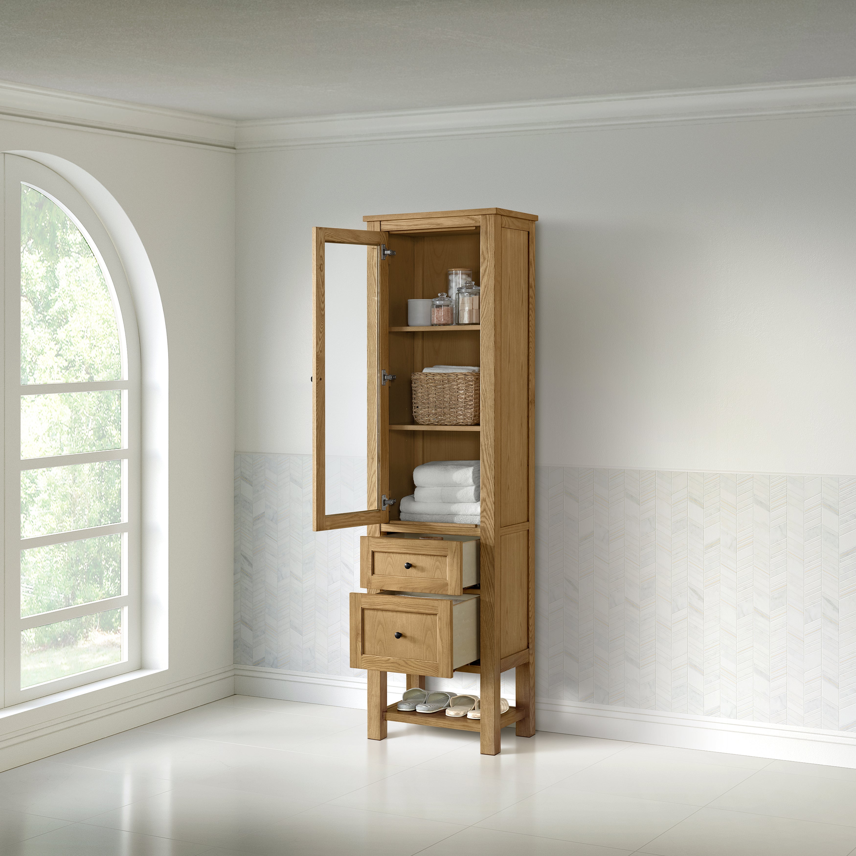 James Martin Breckenridge Linen Cabinet