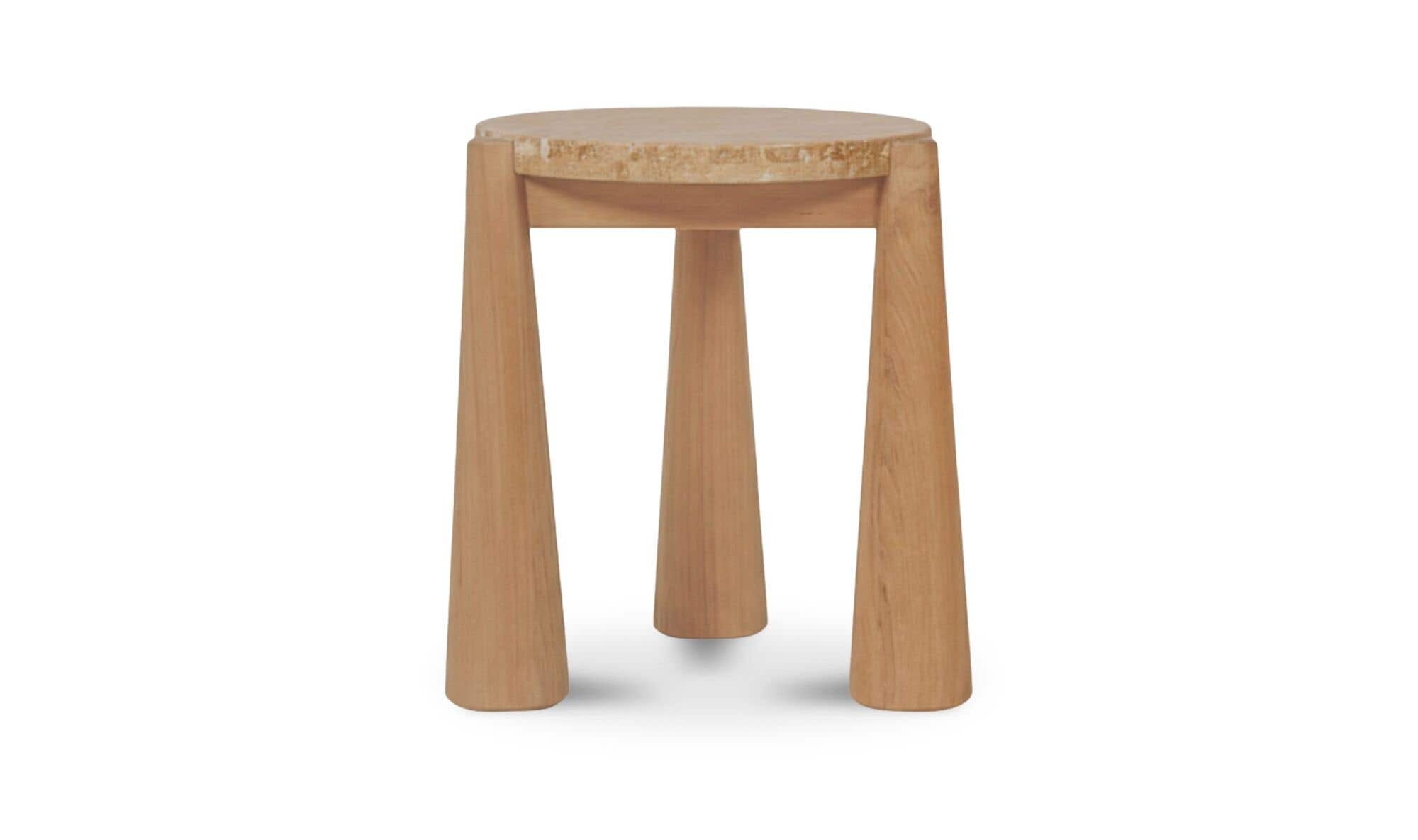 Moes Pax Outdoor Side Table Natural TA-1020