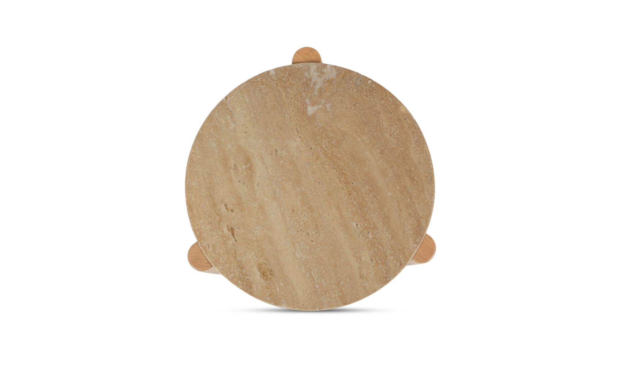Moes Pax Outdoor Side Table Natural TA-1020