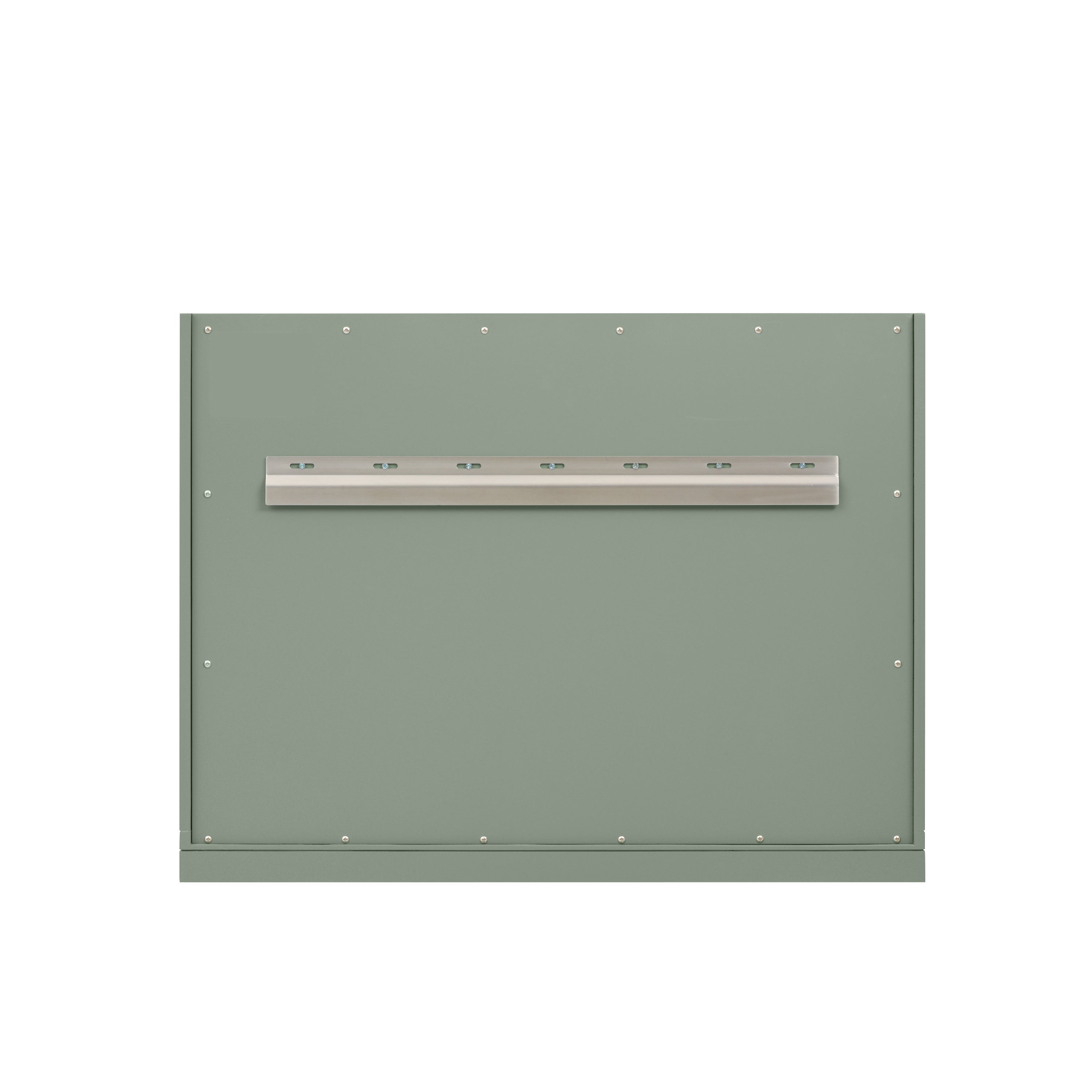 James Martin Chicago 36" Single Vanity in Smokey Celadon with 3cm Countertop