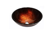 Dawn Tempered glass wash basin-round shape GVB86138
