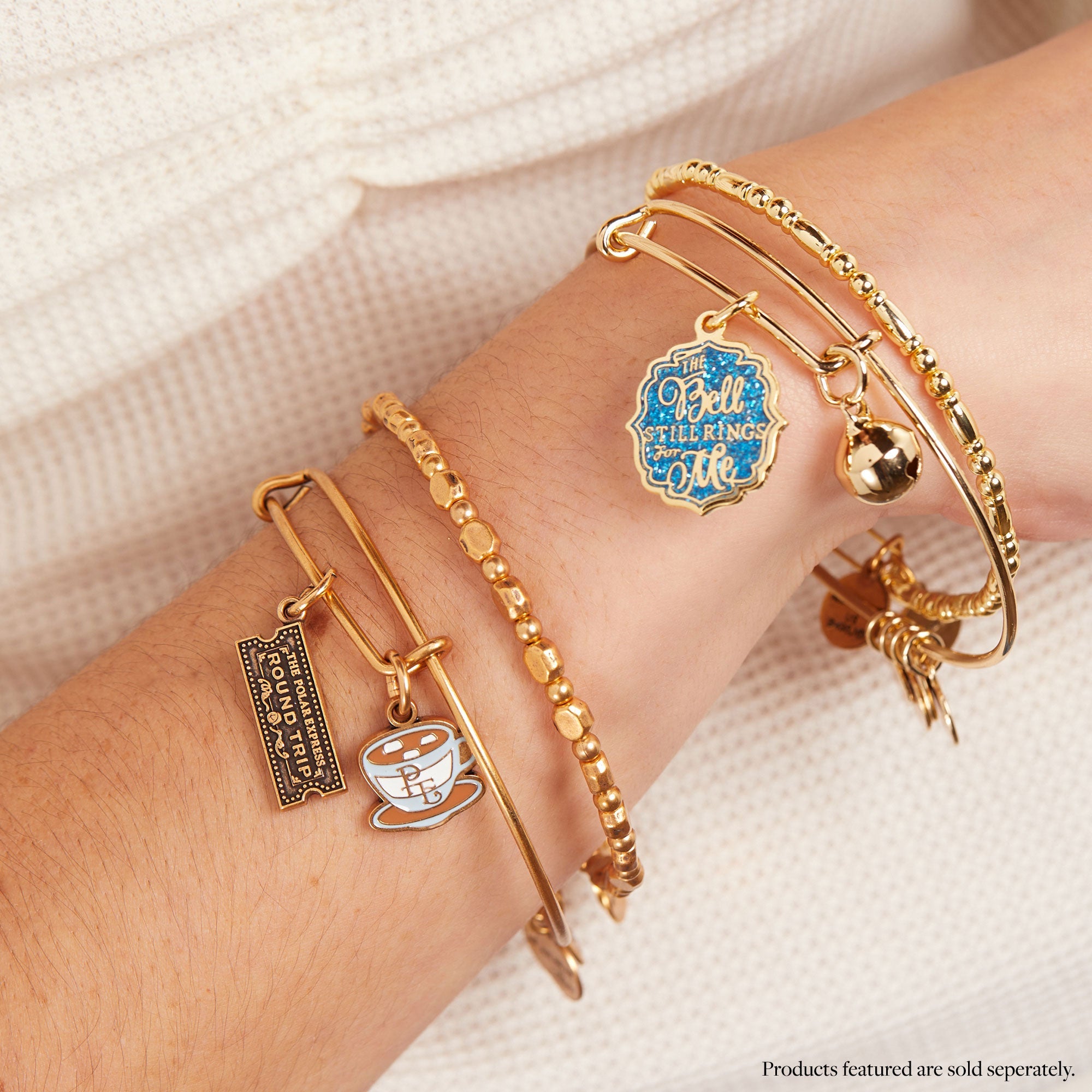 The Polar Express™ 'The Bell Still Rings' Duo Charm Bangle
